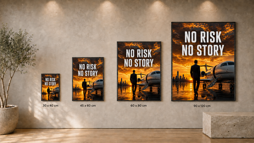 NO RISK NO STORY Poster