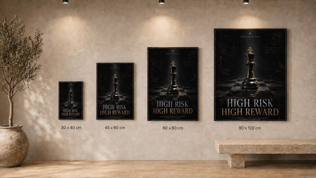HIGH RISK HIGH REWARD Poster